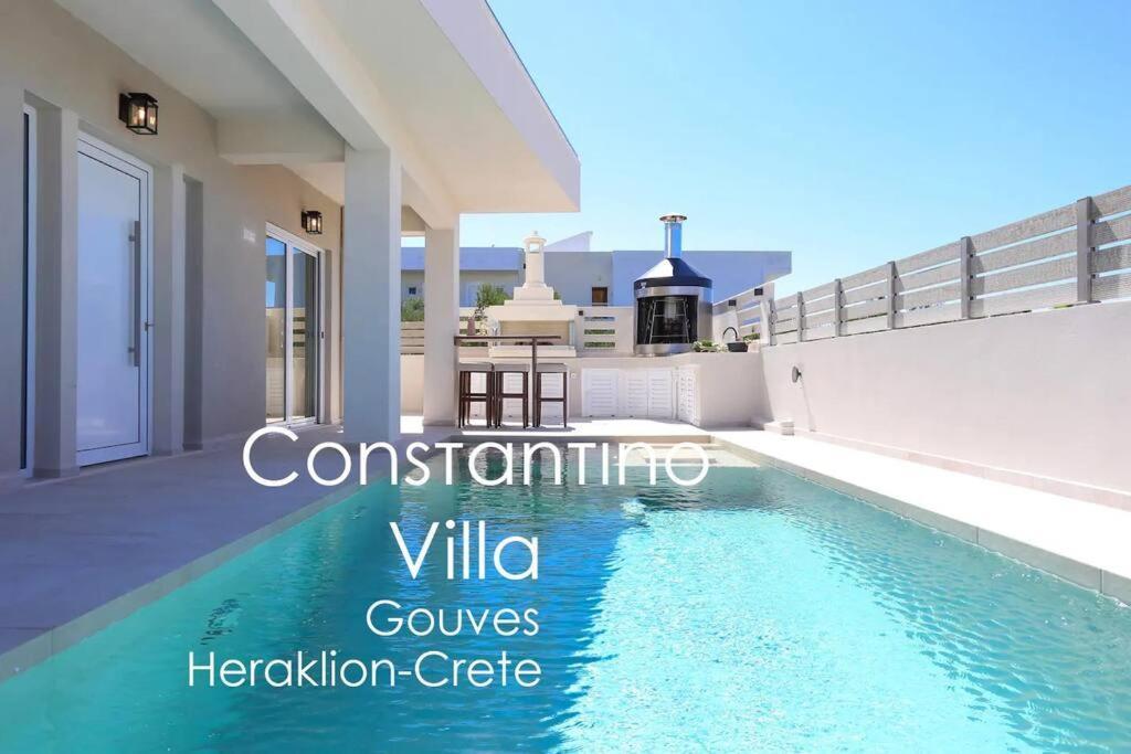 Villa Constantino Kato Gouves Esterno foto